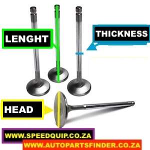 ENGINE VALVE SET